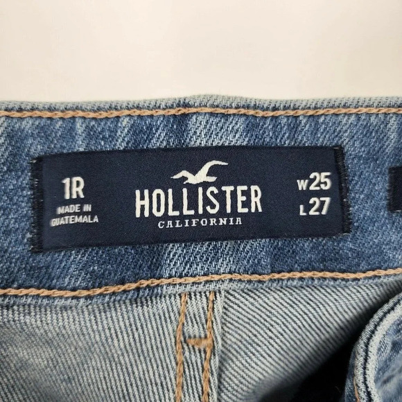 Hollister‎ Women's Curvy Ultra High Rise Mom Jean Vintage Stretch Size 25 - Picture 7 of 12